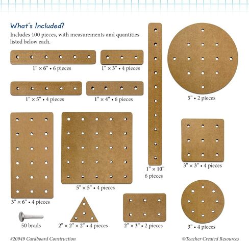 STEM Basics: Cardboard Construction - 100 Count in Saudi Arabia