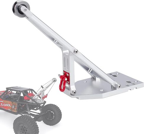 1/10 Scale Aluminium Truck/Tow Truck Crane Arm Kit, 1/10 RC Capra Truck and Tow Build Kit Updates, for 1/10 RC Crawler Axial Capra 1.9UTB Trail Buggy Upgrade Parts (Black) in Saudi Arabia