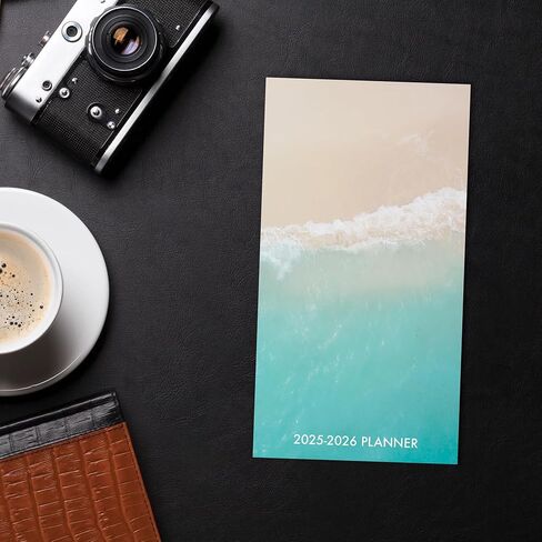 Willow Creek Press Waves January 2025 - December 2026 Monthly Pocket Planner (3.5" x 6.5") in Saudi Arabia