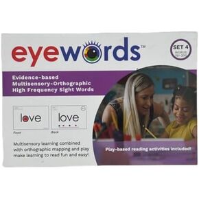 Multisensory-Orthographic High Frequency Phonics Teaching Cards - Flash Sound Mapping - Set 4, Words 151-200