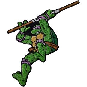 Donatello - 1980s Ninja Turtles Iron On Patch