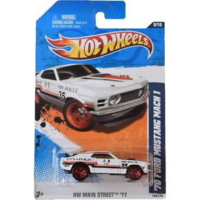 Hot Wheels '70 Ford Mustang Mach 1, HW Main Street '11 9/10