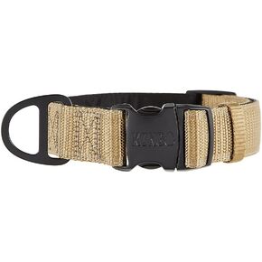 KONG Max HD Ultra Durable Neoprene Padded Dog Collar (Medium, Tan)