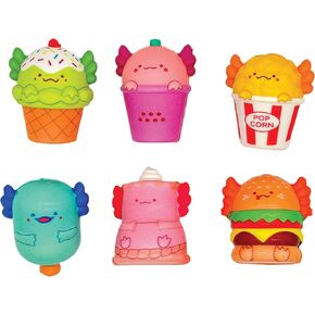 Raymond Geddes Mash Up Axolotl Squishy Toy (Pack of 24) – Cute Squishy Toys for Kids - 2. 25" Tall Axolotl Toys for Kids