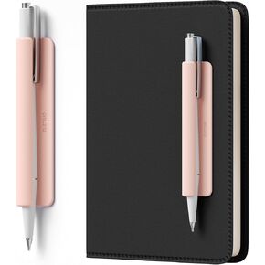 ELETIUO Pencil Holder For Most Pens,Pencils,Self-Adhesive Stick To Notebooks,Diary,Desks,Whiteboards Or Any Surface,Silicone Pen Holder For Home,Office And Desk Organization,Green