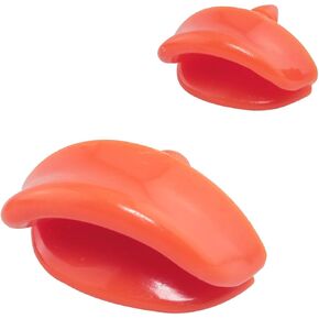 WHYHKJ 20PCS Plastic Duck Beak (30mm 42mm) x10pcs Toys Multi Specification Threaded Material Straight Plug Duck Beak Matching Suitable for Stuffed Animal Scrapbooking Plush Toys DIY Crafts Orange