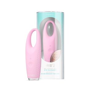 FOREO IRIS 2 Lymphatic Drainage Eye Massager | Dark Eye Circle Remover & Eye Bags Remover | Enhanced Under Eye Cream Absorption | Anti Wrinkle Eye Puffiness Reducer | 2-year Warranty