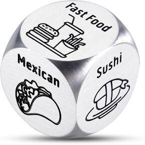 Gifts for Wife Christmas, Stocking Stuffers for Wife, for Wife, Wife Stocking Stuffers, White Elephant Gifts for Adultse, Date Night Dice, Food Dice, Valentine's Day Gifts