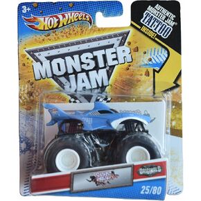 Hot Wheels Monster Jam Shark Wreak Tattoo 25/80