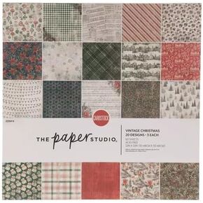 The Paper Studio Holiday Paper Pack (Whimsical Christmas, 8-1/2" x 11")