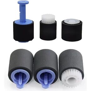 Feed Roller Assembly Set Fit for HP Laserjet M601 M602 M603 M604 M605 M606 P4014 P4015 P4515,Roller Assembly kit 6pcs