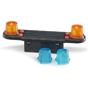 Bruder Toys - Attachable Realistic Light and Sound Module with 4 Different Siren Functions (Police Yelp, Engine Noise, Police Siren, and Fire Engine) - Ages 4+