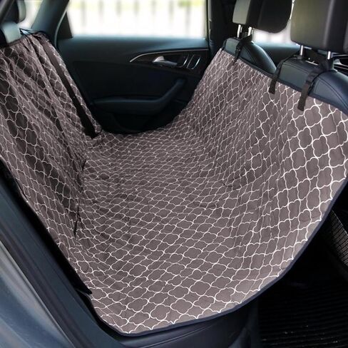 غطاء مقعد خلفي 3 في 1 للكلاب من مولي موت، أرجوحة المقعد الخلفي، غطاء منطقة الحمولة، غير قابل للانزلاق، قماش قطني 100%، مقاوم للماء، يتميز بأشرطة مسند رأس قابلة للتعديل، فتحات حزام، مرساة مقعد، 56 بوصة × 56 بوصة in Saudi Arabia
