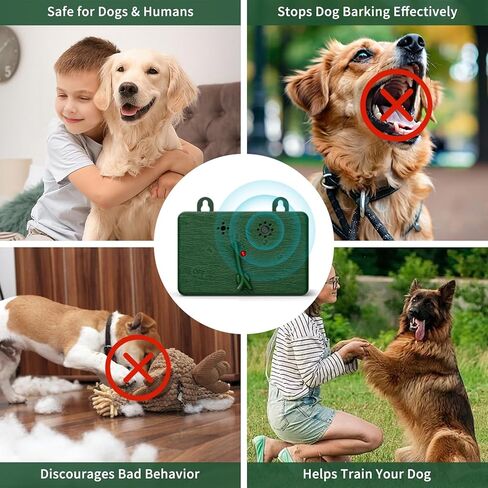 أجهزة مكافحة نباح الكلاب، أجهزة التحكم في نباح الكلاب بالموجات فوق الصوتية بطول 50 قدمًا مع 4 أوضاع، صندوق نباح الكلاب بالموجات فوق الصوتية، أجهزة ردع نباح الكلاب بالموجات فوق الصوتية للاستخدام الداخلي/الخارجي للكلاب in Kuwait