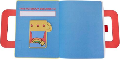 مجلة Loungefly Hallmark Rainbow Brite Rainbow Journey Lunchbox Journal in Saudi Arabia