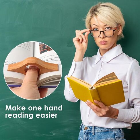 Weighted Bookmarks Book Weight Page Holder Genuine Leather Book Open Holder for Men Women Gift for Writer Reader (BPH02-Navy) in Saudi Arabia