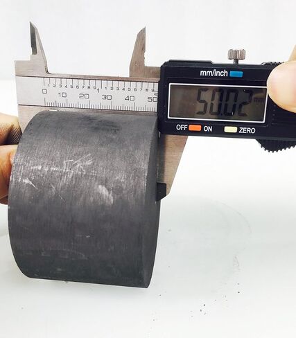 OTOOLWORLD 99.9% نقاء الجرافيت سبيكة كتلة EDM سطح طحن لوحة الجرافيت (40 مم × 5 مم) in Kuwait
