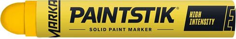 Markal 88625- Painstik High-Intensity Solid Paint Marker (Old E Paintstik) for Coding, Identification, Layout and Assembly Work, Fast Drying, for Dimly Lit Areas, Blue (12 Pk) Made in USA in Saudi Arabia