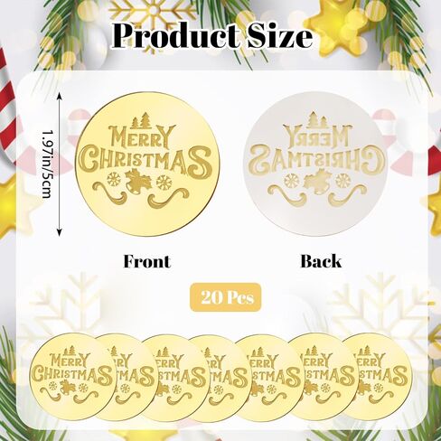 30 قطعة كعكة عيد الميلاد القبعات العالية الذهبية المستديرة عيد ميلاد سعيد الاكريليك كب كيك علامات عيد الميلاد تحت عنوان مرآة كعكة أقراص DIY بها بنفسك لوازم الديكور in Kuwait