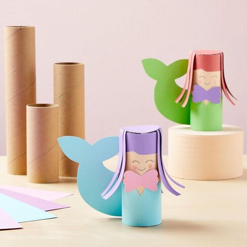 Bright Creations 36 Pack Brown Cardboard Tubes for Crafts, DIY Crafting Paper Rolls for Classrooms and Art Projects (3 Assorted Sizes) in Kuwait