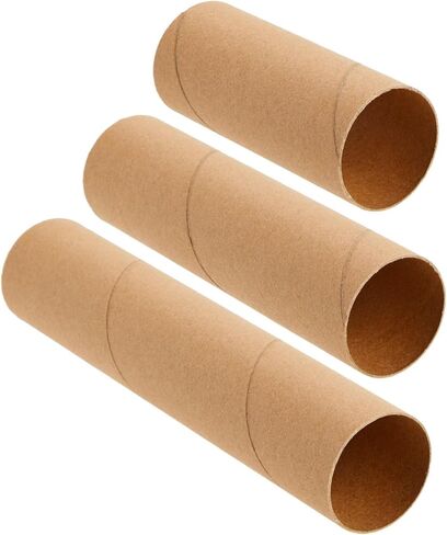 Bright Creations 36 Pack Brown Cardboard Tubes for Crafts, DIY Crafting Paper Rolls for Classrooms and Art Projects (3 Assorted Sizes) in Kuwait