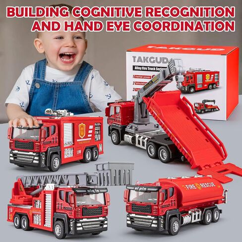4 Packs Metal Construction Trucks Playsets, Mini Friction Powered Engineering Vehicle, Crane, Excavator, Cement Mixer, Dump Truck Toys for Boys 3-5 Years Old, Die-Cast Trucks for Toddlers Kid in Saudi Arabia