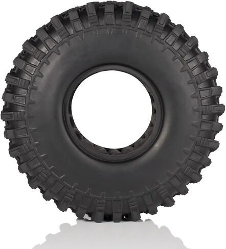 4Pcs Rubber 110x40mm 1/10 RC Crawler 1.9 Tires with Foam Inserts for Gen7 Gen8 SCX10 TRX4 Upgrades (D-110x40mm) in Saudi Arabia