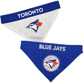 Pets First MLB New York Yankees Reversible Bandana Size XX-Large for Dogs & Cats. 2 Sided Sports Bandana,Premium Embroidery Team Logo, All MLB Teams Available