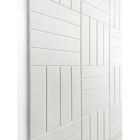 Quilting Design Wall Panels - 12 Pack 11.8"x11.8" Felt Wall Tiles for Quilt Design Wall Board with Adhesive Tabs - Quilters Sewing Room Wall Decor - White