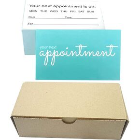 RXBC2011 Appointment Reminder Cards Pack of 500 Blue