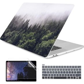 DONGKE for MacBook Pro 16 inch Case 2019 2020 Release A2141 with Touch Bar & Touch ID, Ultra Slim Hard Shell Cover Compatible with MacBook Pro 16 inch - Forest