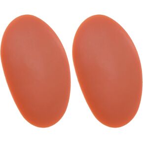 HARFINGTON قطعتان من أضلاع الفخار 8.8 سم × 5.5 سم أدوات نحت السيراميك من مطاط السيليكون الناعم من أجل الانتهاء من تشكيل وتنعيم إزالة علامات الأصابع