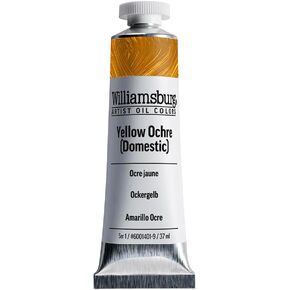 Williamsburg Oil Paint Yellow Ochre (Domestic) 37 ml tube