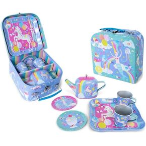 Floss & Rock Fantasy Tea Set for Ages 3 and Up, 7 Pieces, Imaginative or Group Play