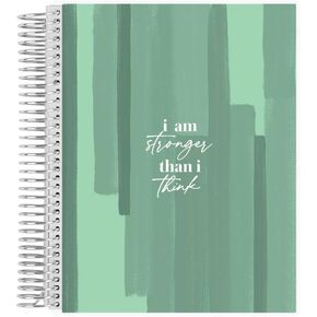 Erin Condren 7" x 9" Spiral Bound Medical Treatment Planner - Four Tabs, Treatment Tracking Spreads, Medical Information Pages, Support Log, Lined Note Pages