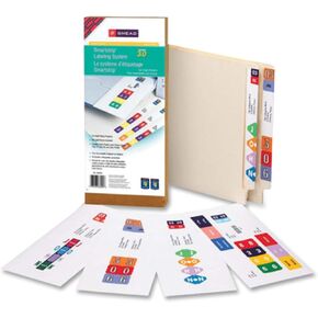 Smead Smartstrip Labels for Laser Printer, 250 Labels per Pack (66004)