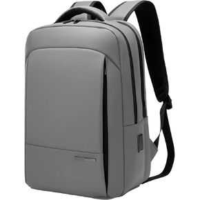 Victoriatourist Anti Theft Travel Laptop Backpack Men Women, Business Work Laptop Backpacks with Zipper Automatic Locking, Water Resistant Backpack Computer Bag Fits 15.6 Inch Notebook (Blue Gray)…
