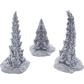 EnderToys Alien Desert Worms by Printable Scenery, 3D Printed Tabletop RPG Scenery and Wargame Terrain 28mm Miniatures