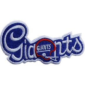 Giants Embroidered Sew on Patch - Iron on Patches for Animal Lovers, Indian Wildlife Lovers - Environment Emblem for Jackets, Jeans, Backpacks, Hats and Shirts