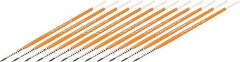 Wooster Brush Camel Hair Watercolor Pointed Artist Brushes Size #1 - Pack of 12 in Saudi Arabia