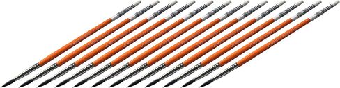 Wooster Brush Camel Hair Watercolor Pointed Artist Brushes Size #1 - Pack of 12 in Saudi Arabia