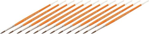 Wooster Brush Camel Hair Watercolor Pointed Artist Brushes Size #1 - Pack of 12 in Saudi Arabia