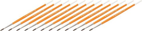 Wooster Brush Camel Hair Watercolor Pointed Artist Brushes Size #1 - Pack of 12 in Saudi Arabia