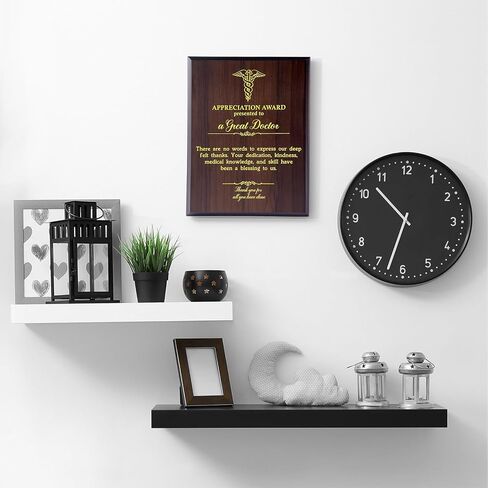 هدية تقدير الطبيب للنساء والرجال، هدايا للأطباء بما في ذلك طبيب الأسنان، والممارسين العامين، وأخصائيي الخصوبة، وأطباء الأورام، وأطباء الأنف والأذن والحنجرة، وأطباء الأعصاب، ولوحة جوائز 8 * 10 بوصات in Kuwait