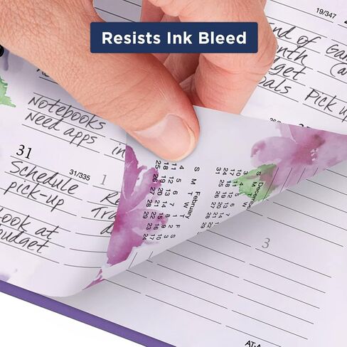AT-A-GLANCE 2025 Appointment Book Planner, Weekly & Monthly, 5-1/2" x 8-1/2", Small, Beautiful Day, Lavender (938P-200-25) in Kuwait