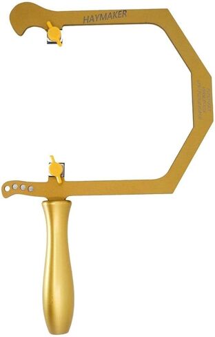 إطار منشار Haymaker Jewellers من Lion Punch Forge، صنع في الولايات المتحدة الأمريكية، أسود in Kuwait