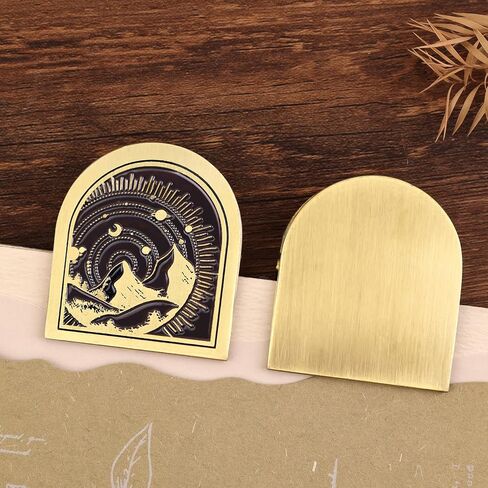 Dizdkizd Vintage Metal Clip for Journals, Planners, Notebooks, Brass Colored Book Clip Little Binder Clip for Page Holder, Book Mark - Butterfly in Saudi Arabia