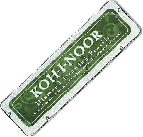 Koh-I-Noor Mechanical Pencils (Set of 6), Green/Red/Yellow in Saudi Arabia