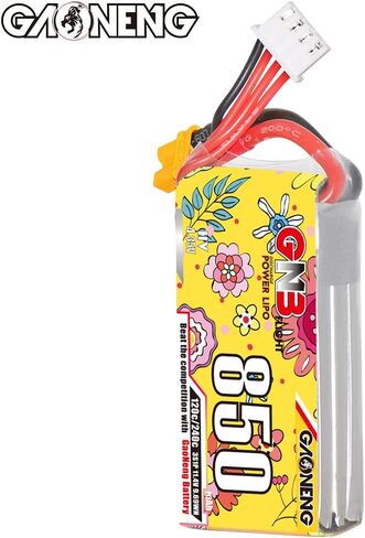 GAONENG 2pcs GNB 3S 550mAh 11.1V 80C with XT30 Plug LiPo Battery for 2.5 inch Toothpick Drone Cine Whoop Drone FPV in Saudi Arabia
