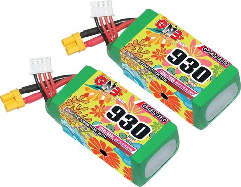 GAONENG 2pcs GNB 3S 550mAh 11.1V 80C with XT30 Plug LiPo Battery for 2.5 inch Toothpick Drone Cine Whoop Drone FPV in Saudi Arabia